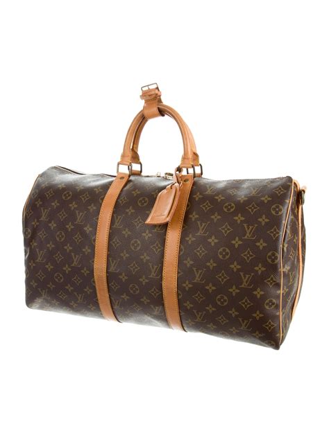 louis vuitton keepall monogram bandouliere 50|Keepall Bandoulière 50 .